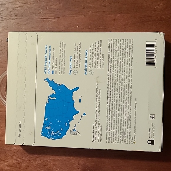 AT&T prepaid Mobile Turbo 2 Wi-Fi Hotspot - Picture 2 of 2